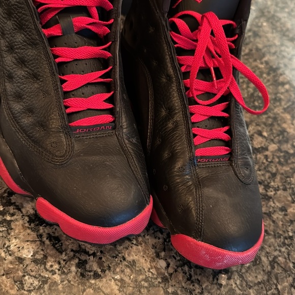 Air Jordan retro 13 Dirty bred Red black cat playoffs Sneakers EUC 10.5 - Picture 15 of 17